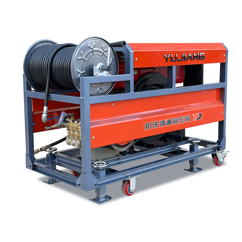 Sewer jetter machine for pipe cleaning up to 800mm