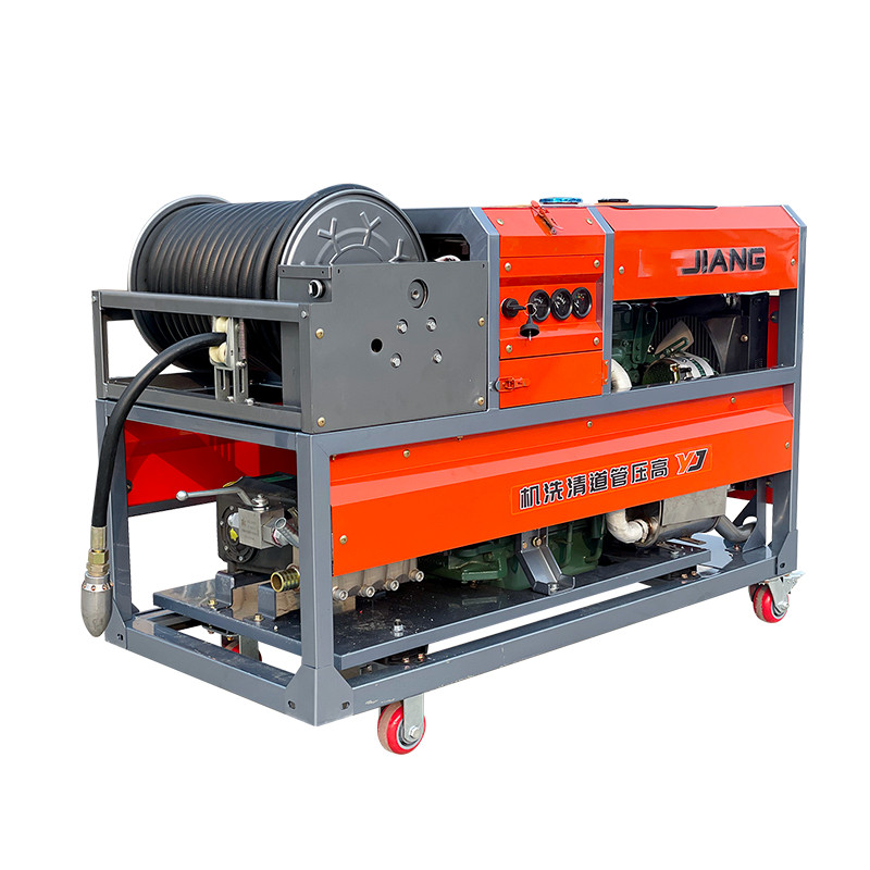 Sewer jetter machine for pipe cleaning up to 800mm